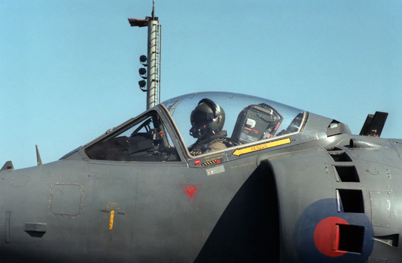 Bae Sea Harrier 11 Military A4 Photo Print