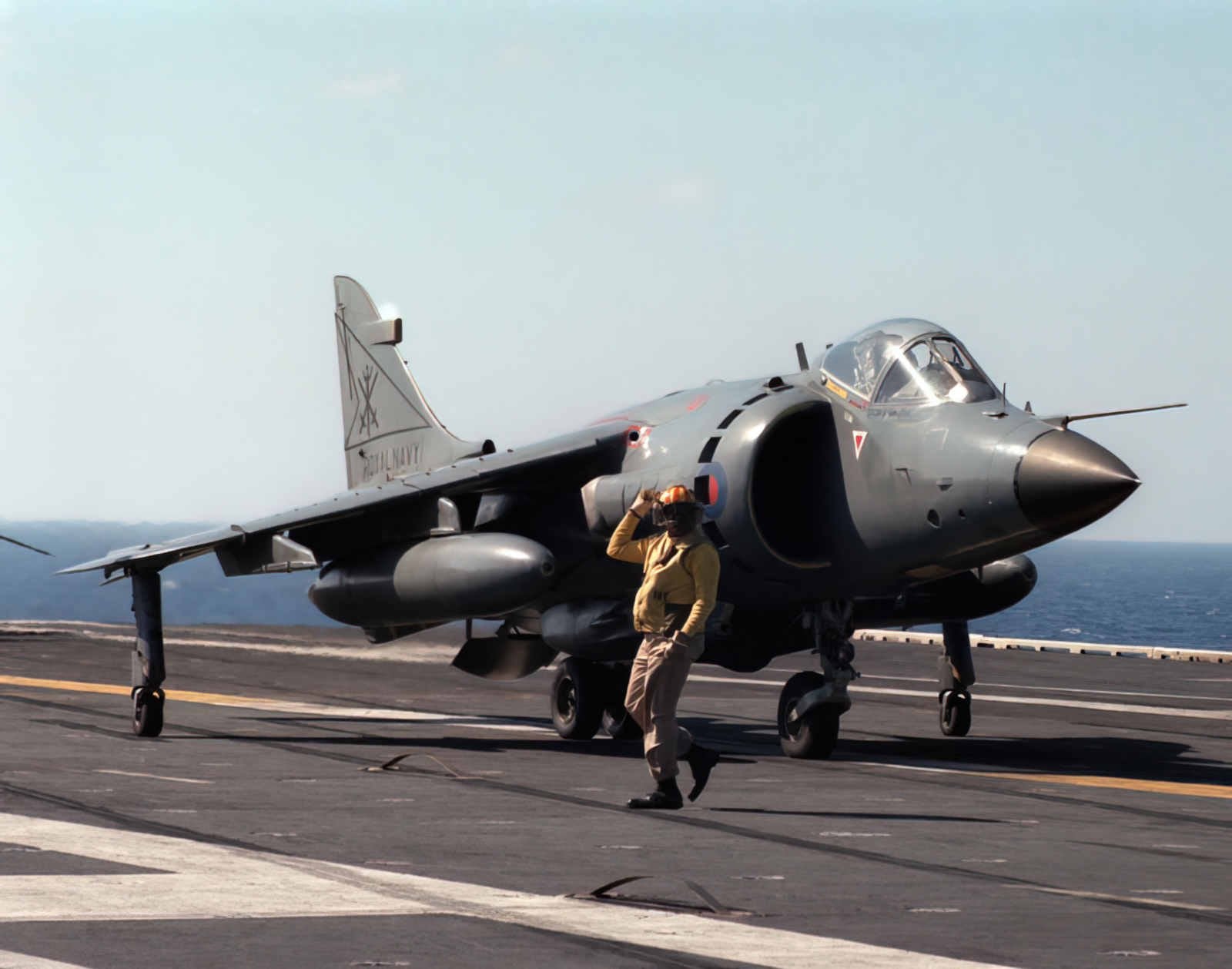 Bae Sea Harrier 12 (2) Military A4 Photo Print