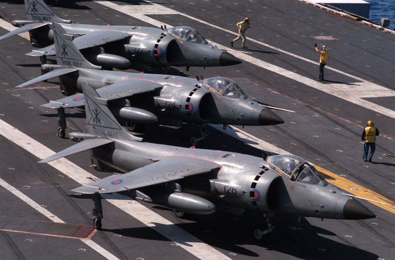 Bae Sea Harrier 13 Military A4 Photo Print