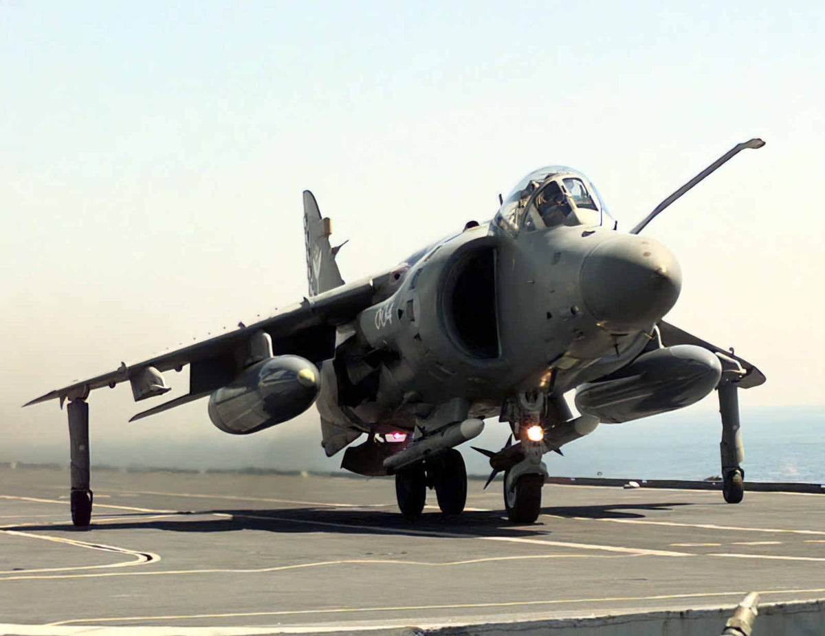 Bae Sea Harrier 17 (2) Military A4 Photo Print