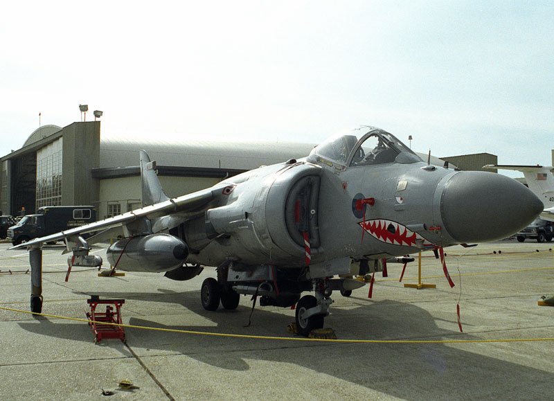 Bae Sea Harrier 9 Military A4 Photo Print