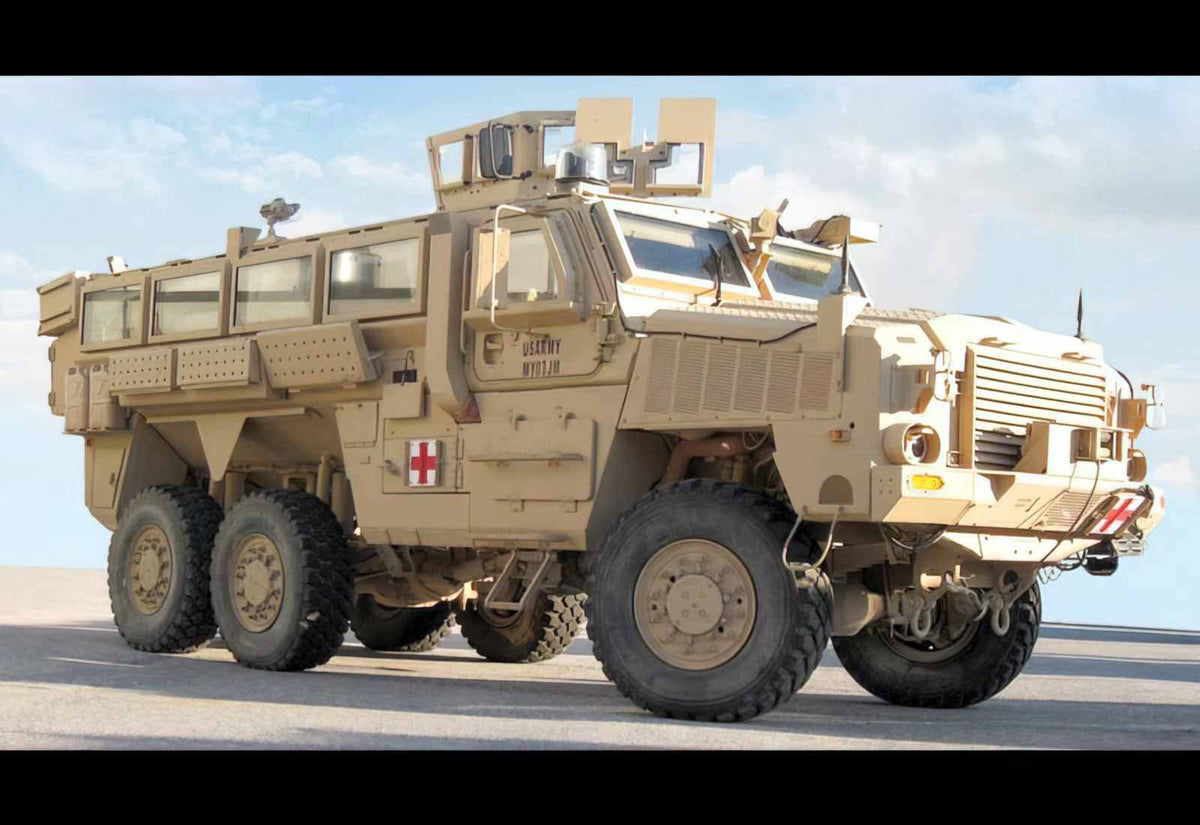 Bae Systems Rg33 Mrap Vehicle 4 (2) Military A4 Photo Print