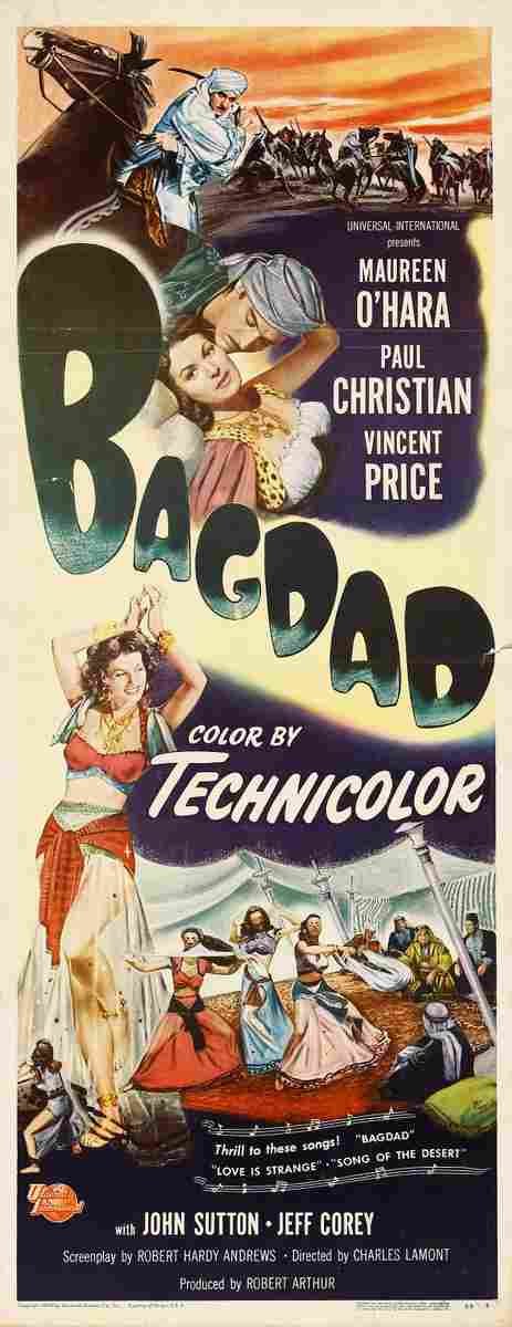 Bagdad 01 film star poster A4 Photo Print
