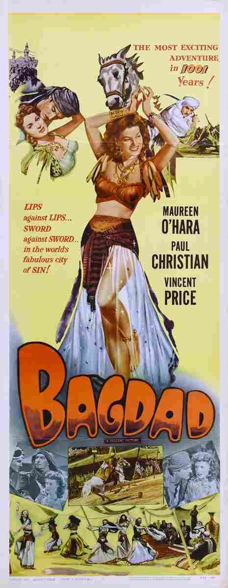 Bagdad 05 film star poster A4 Photo Print