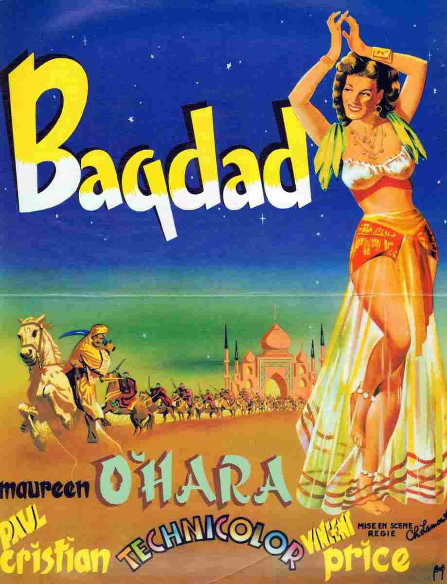 Bagdad 06 film star poster A4 Photo Print