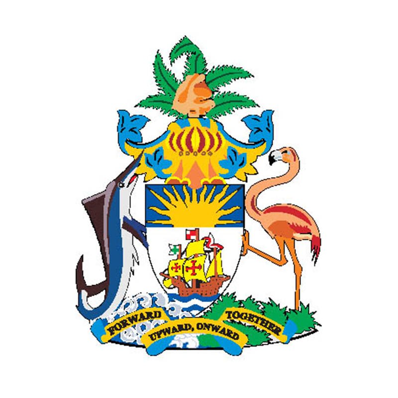 Bahamas Coat Of Arms N3984 A4 Photo Print