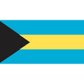 Bahamas Flag N1801 A4 Photo Print