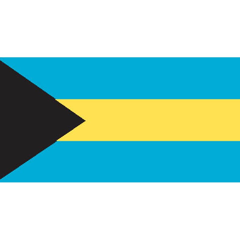 Bahamas Flag N1801 A4 Photo Print