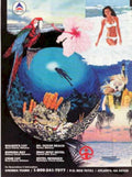 Bahamian Diver Reef Vintage Retro Advert Ads A4 Photo Print
