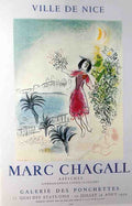 BaiedeNice Chagall Vintage Advert A4 Photo Print