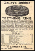 Bailey Rubber Ring 1 Vintage Retro Advert Ads A4 Photo Print