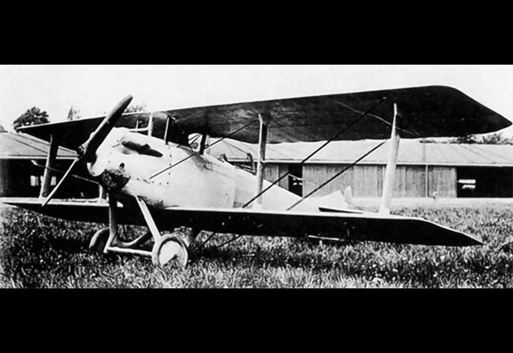 Baj Type Iv Biplane Fighter Prototype France Military A4 Photo Print