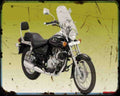 Bajaj Avenger 180 1 A4 Photo Print Motorbike Vintage Aged