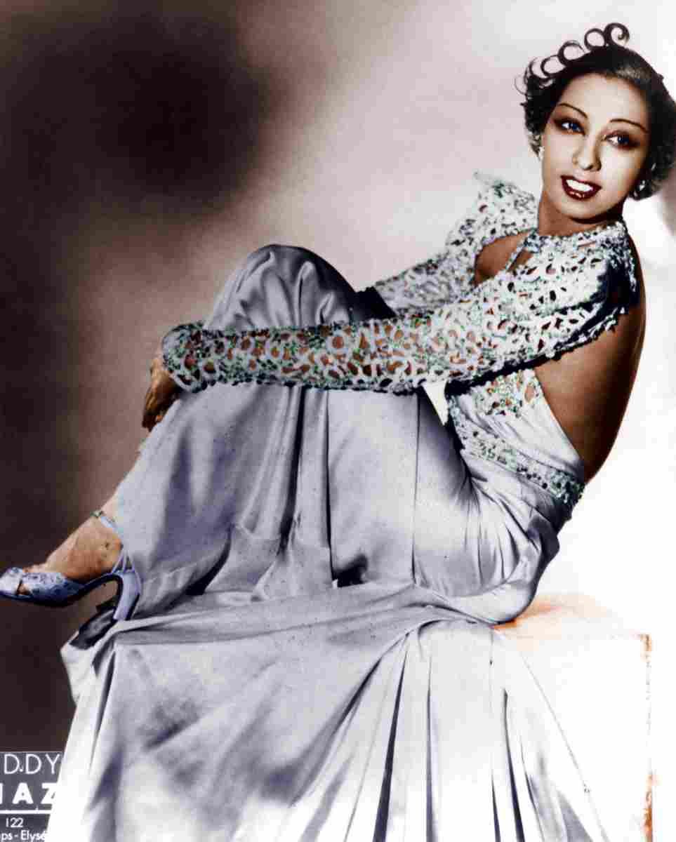 Baker Josephine 1C film star poster A4 Photo Print