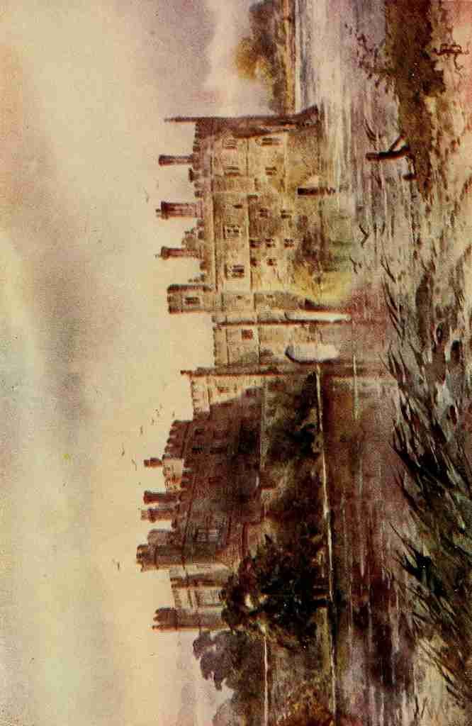 Baker Sidney English Homes & Villages 1909 Leeds Castle A4 Photo Print