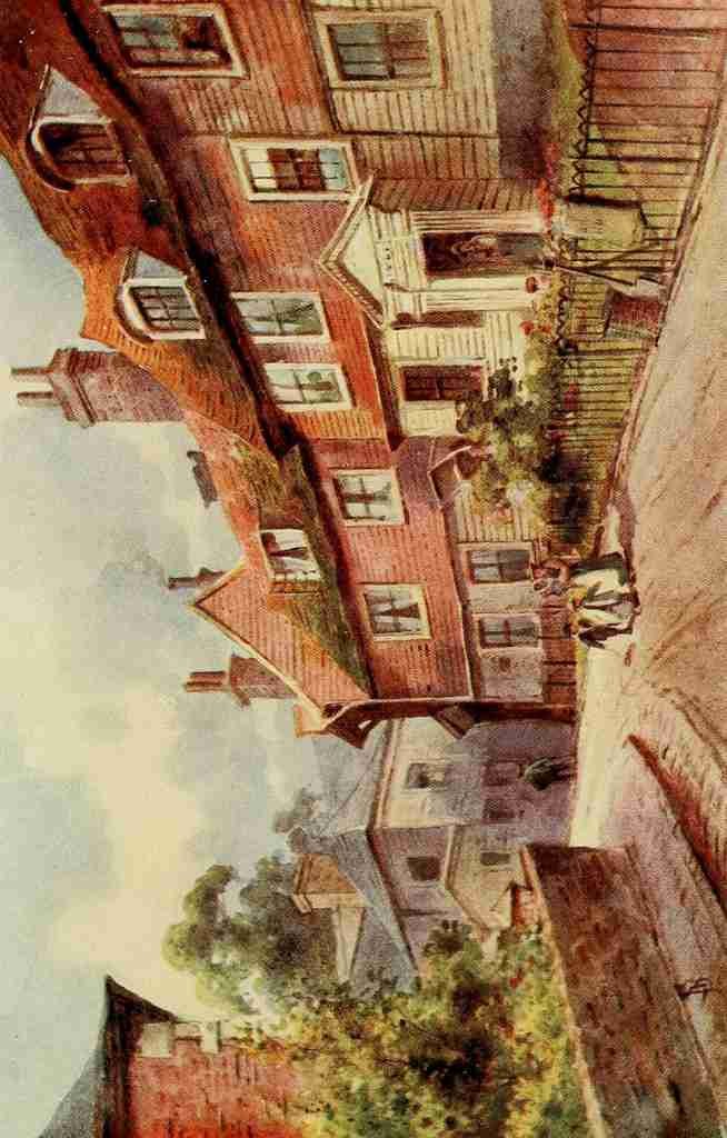 Baker Sidney English Homes & Villages 1909 Mount Zion Tunbridge Wells A4 Photo Print
