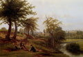Baker Thomas The Leam Near Weston Mill Art A4 Photo Print