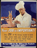 Baker War Goods Vintage Retro Advert Poster A4 Photo Print