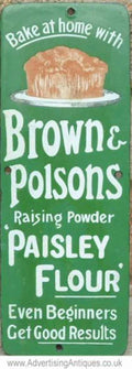 Baking Powder Paisley Vintage Retro Advert Ads A4 Photo Print