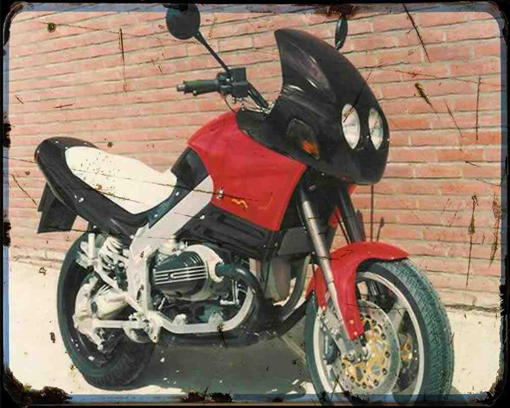 Bakker Kangaroo A4 Photo Print Motorbike Vintage Aged