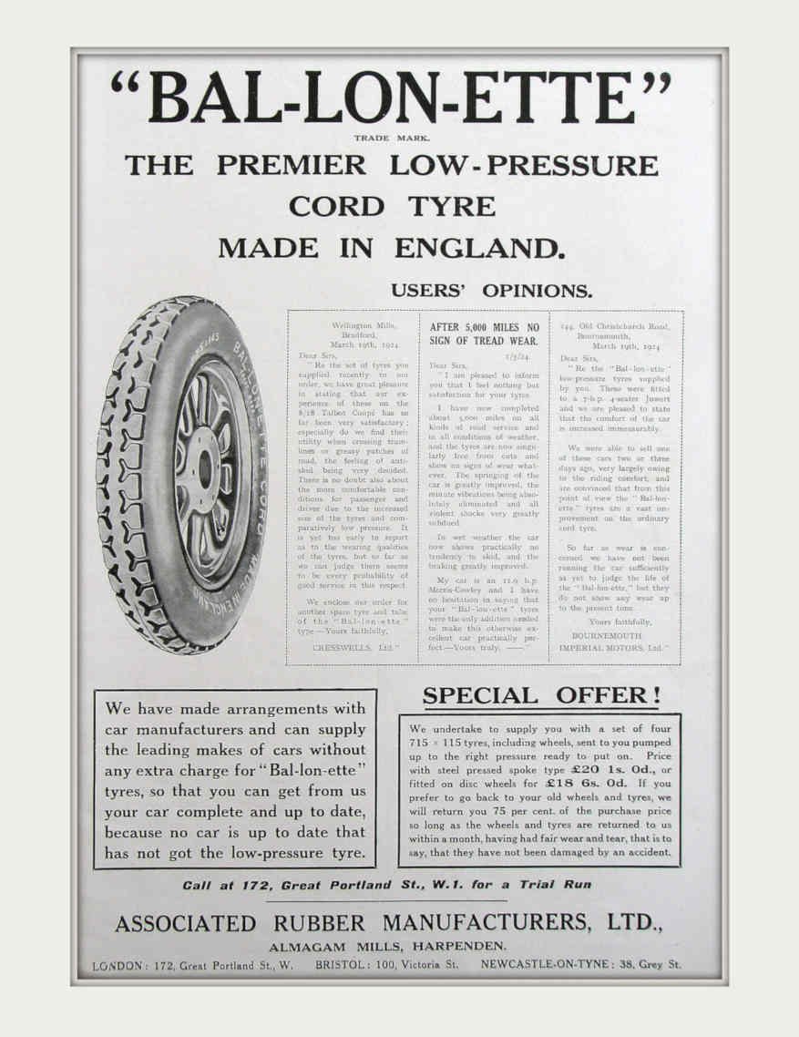 Bal Lon Ette Vintage Retro Advert Poster A4 Photo Print