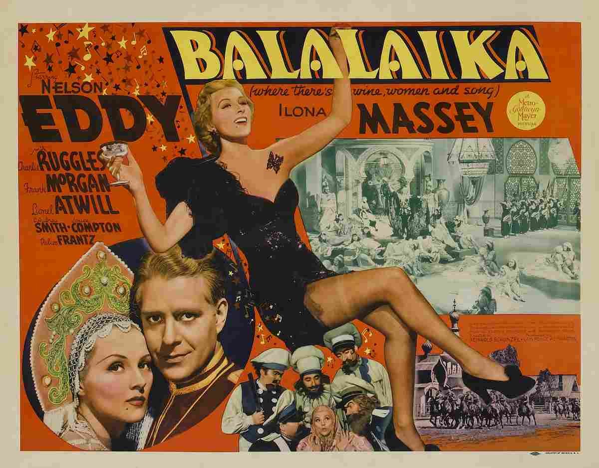 Balalaika 03 film star poster A4 Photo Print