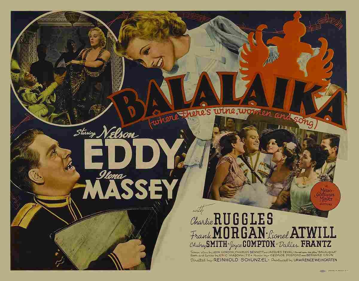 Balalaika 04 film star poster A4 Photo Print