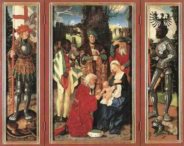 Baldung Grien Hans Adoration Of The Magi 5 A4 Photo Print