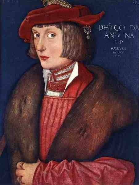 Baldung Grien Hans Count Philip 5 A4 Photo Print