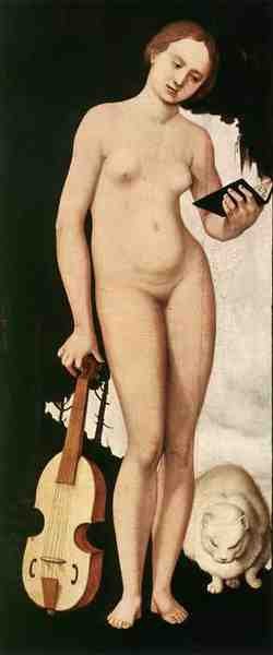 Baldung Grien Hans Music 5 A4 Photo Print
