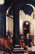 Baldung Grien Hans Nativity 5 A4 Photo Print