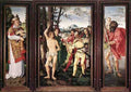 Baldung Grien Hans St Sebastian Altarpiece 5 A4 Photo Print