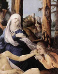 Baldung Grien Hans The Lamentation Of Christ Detail 5 A4 Photo Print