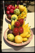 Bali 202023 Wooden Fruit A4 Photo Print