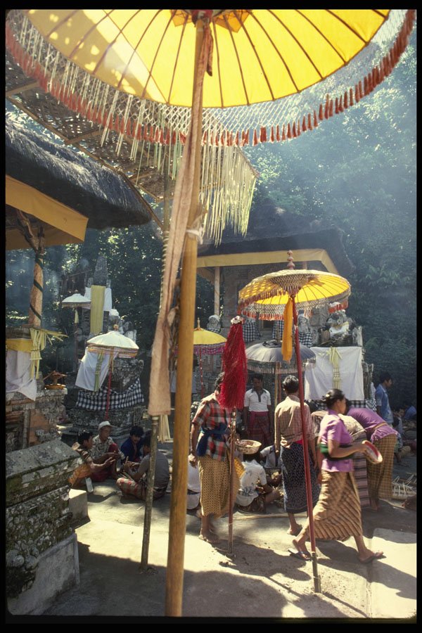 Bali 202029 Decorating A Temple For A Celebration Near Ubud A4 Photo Print