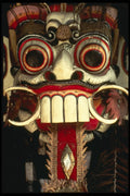 Bali 202034 Balinese Mask A4 Photo Print