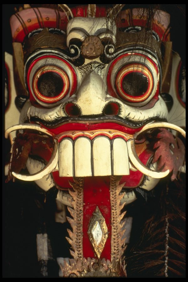 Bali 202034 Balinese Mask A4 Photo Print