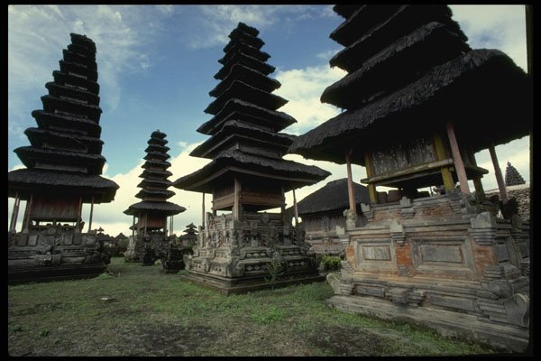 Bali 202045 Temples At Kintamani A4 Photo Print