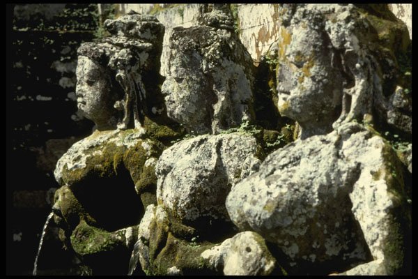 Bali 202051 Stone Figures At The Elephant Cave, Goa Gajah A4 Photo Print
