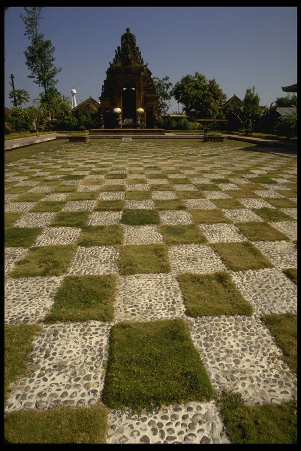 Bali 202062 The Museum Terrace At Klungkung A4 Photo Print