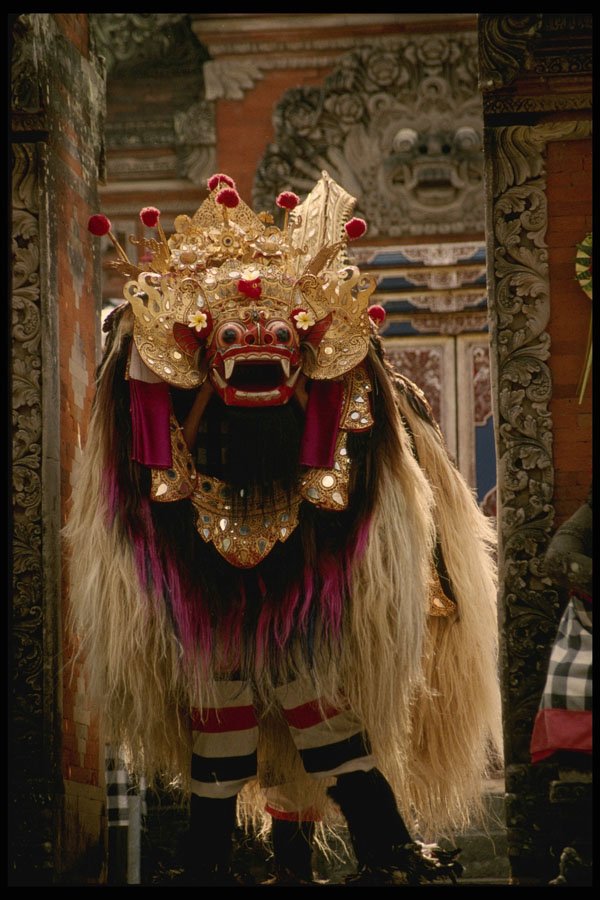 Bali 202066 Barong , Barong Dance, Ubud A4 Photo Print