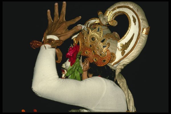 Bali 202071 The Hanuman Character In The Kecak Dance, Ubud A4 Photo Print