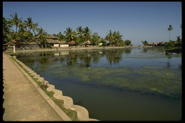 Bali 202091 Candidasa Lagoon A4 Photo Print
