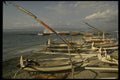 Bali 202095 Boats On The Beach At Candidasa A4 Photo Print