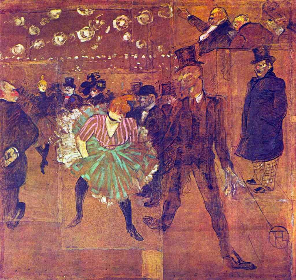 Ball At Moulinrouge Toulouselautrec A4 Photo Print