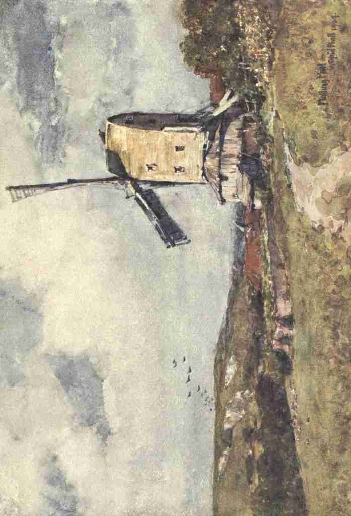 Ball Wilfrid 1853 1917 Sussex 1906 Malling Mill A4 Photo Print