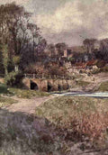 Ball Wilfrid 1853 1917 View of Sutton Village A4 Photo Print
