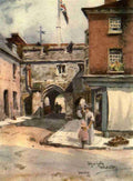 Ball Wilfrid 1853 1917 Winchester 1910 Kings Gate A4 Photo Print