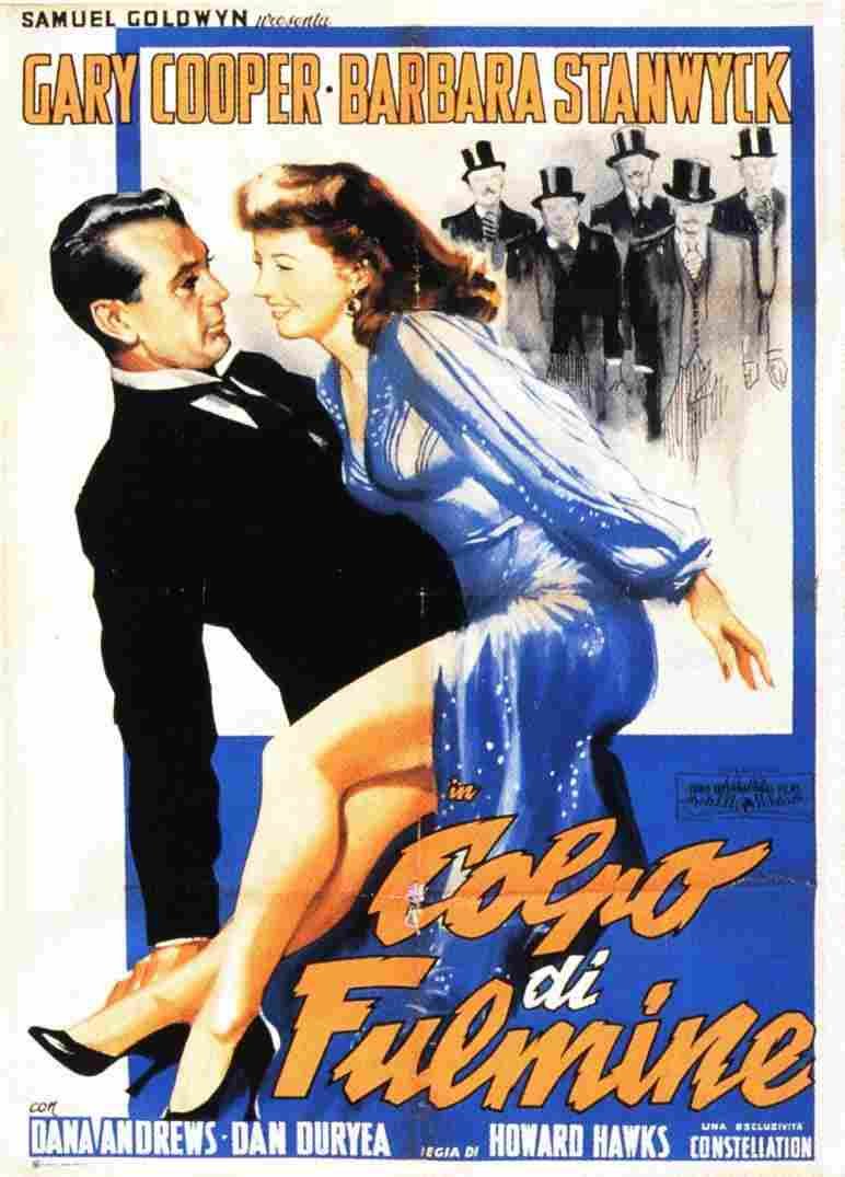 Ball of Fire 03 film star poster A4 Photo Print