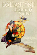 Ballantyne Bathing Suits Vintage Retro Advert Ads A4 Photo Print